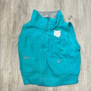 4 for $20 Kids Teal Owl Vest